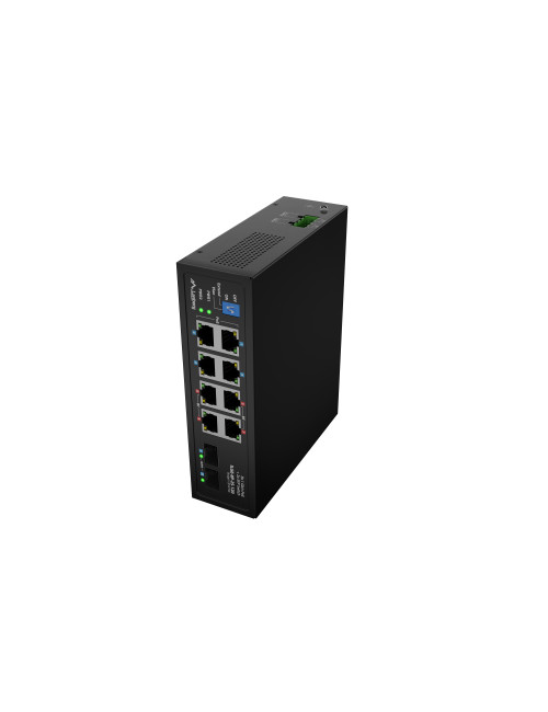Lanberg Switch PoE 4xBT 4xAT 4xSFP Din Unmanagment Gigabit Ethernet | ILGE-8P-2S-120 | Unmanaged | Din rail