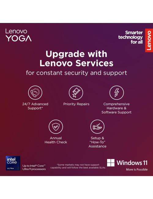 Lenovo Yoga | 27IAH10 | Desktop | AIO | 27 " | Inte Core Ultra 7 | 255H | 16 GB | Soldered LPDDR5x | 1000 GB | Intel Arc 140T GP