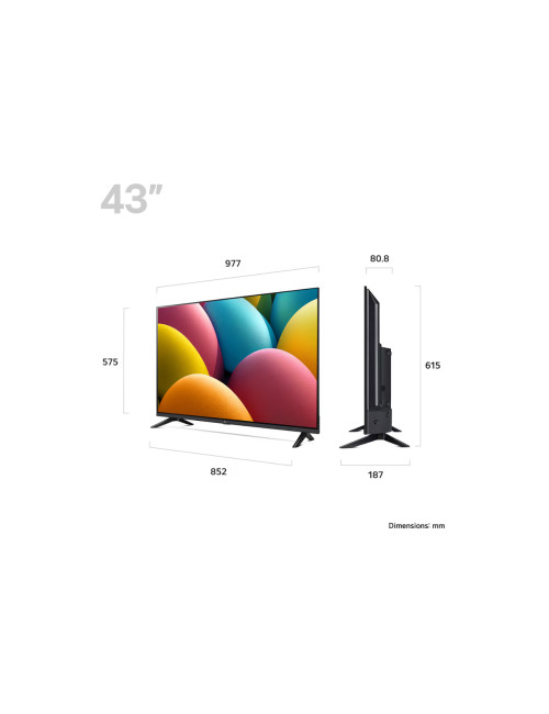 LG 43LR60006LA | 43" | Smart TV | webOS | FHD