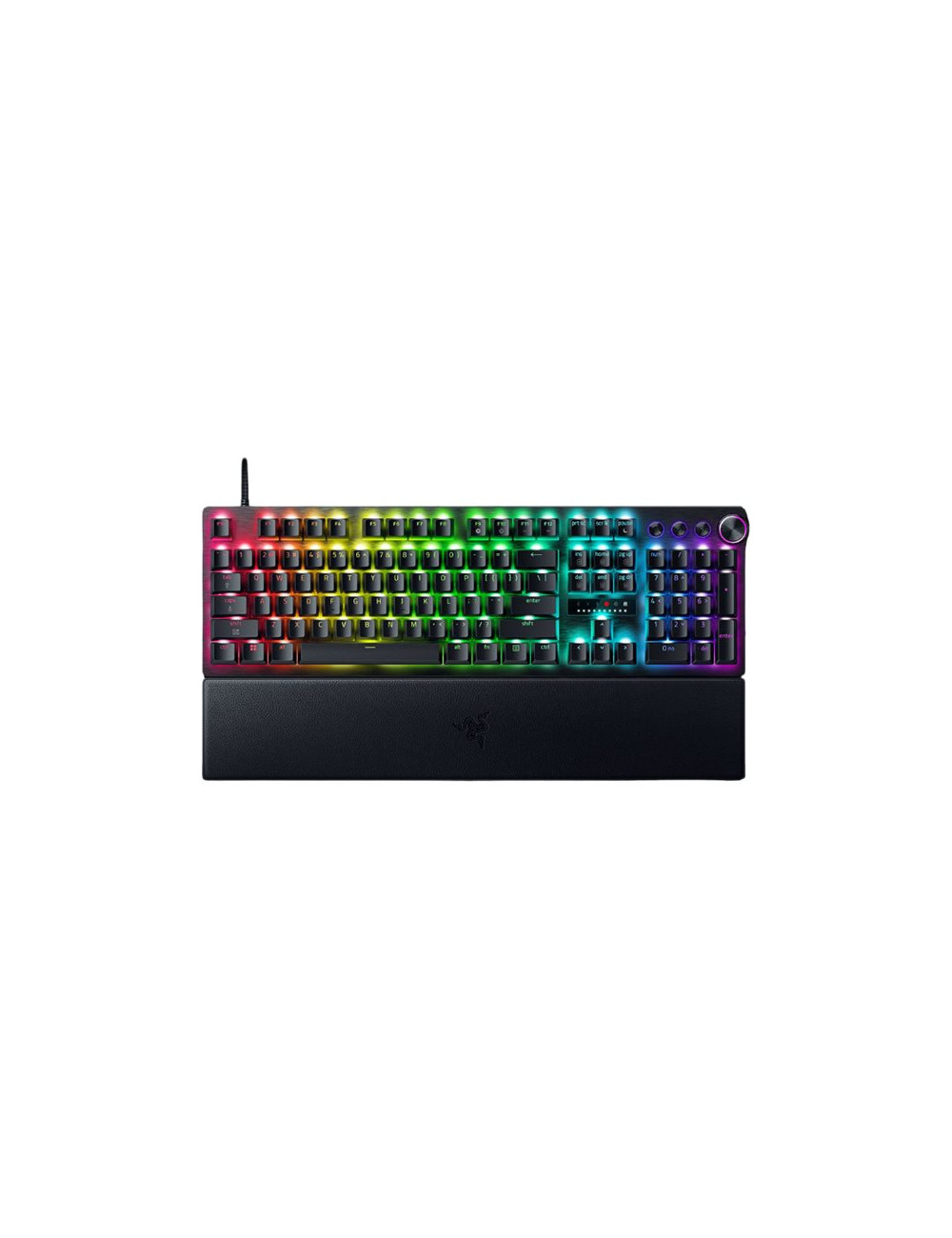 Razer Huntsman V3 Pro 8KHz | Gaming keyboard | Wired | US | Razer Analog Optical Switch Gen-2 | Black