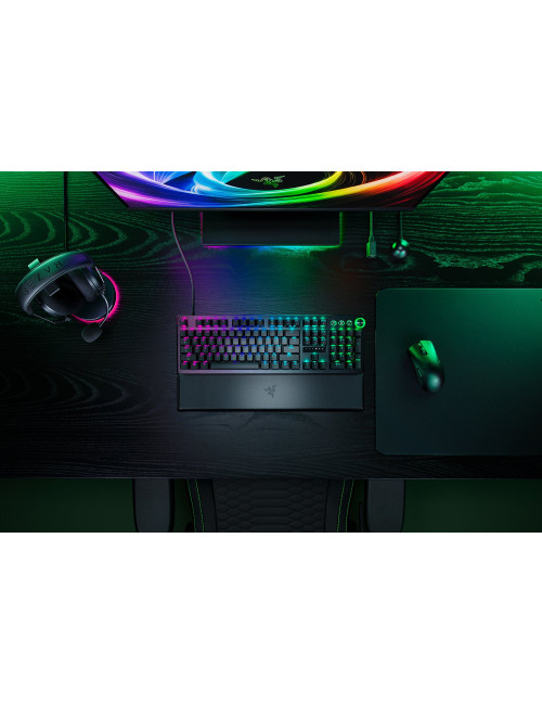 Razer Huntsman V3 Pro 8KHz | Gaming keyboard | Wired | US | Razer Analog Optical Switch Gen-2 | Black