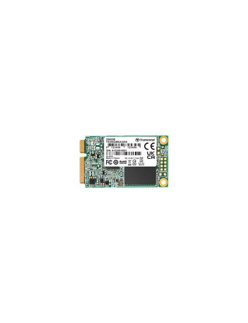 TRANSCEND 256GB mSATA SSD SATA3 3D TLC