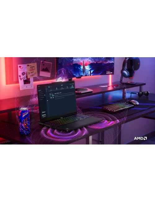 Lenovo Legion Pro 5 16ADR10 | Eclipse Black | 16 " | IPS | WQXGA | 2560 x 1600 pixels | 240 Hz | Anti-glare | AMD Ryzen 9 | 8945