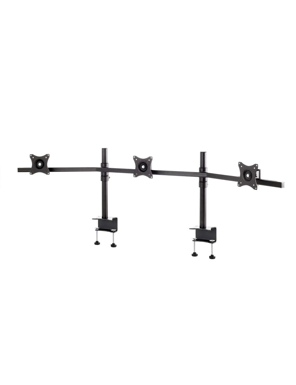 EDBAK SV11 desk mount for three 19 -27 monitors, curved | EDBAK