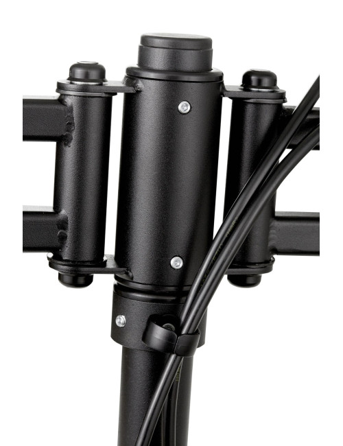 EDBAK SV11 desk mount for three 19 -27 monitors, curved | EDBAK