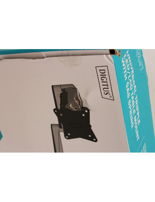SALE OUT. DIGITUS Triple monitor mount, 3x 27", 3x 6 kg | Digitus Desk Mount | Triple Monitor Gas Spring Mount DA-90363 | Adjust