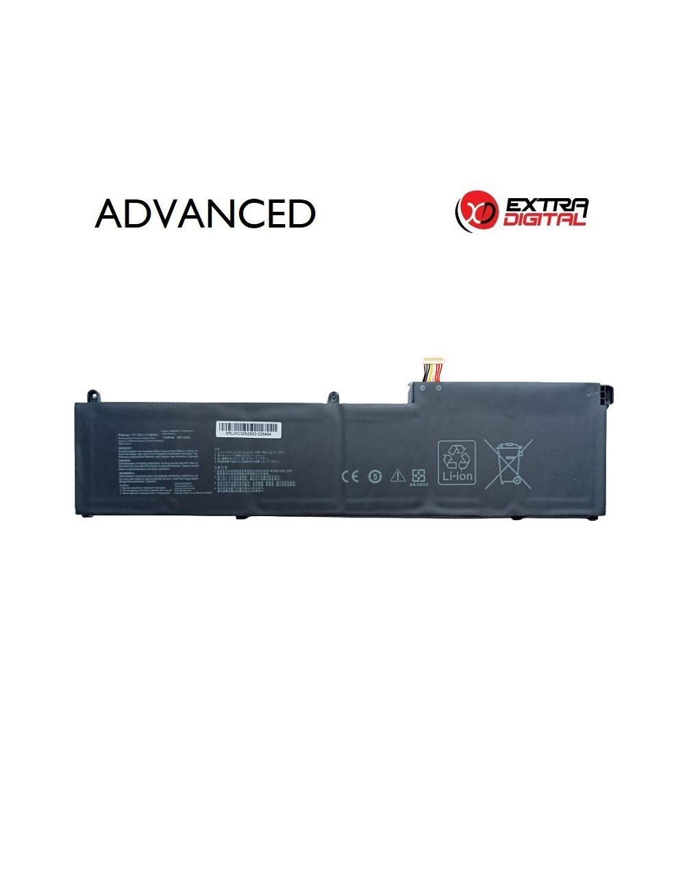 Notebook Battery ASUS C32N2002, 8230mAh, Extra Digital Advanced