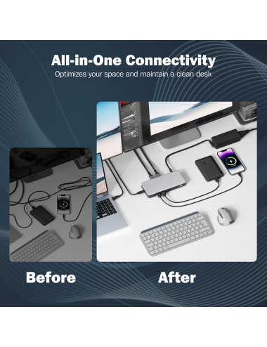 Digitus USB-C Docking Station, 11-port | DA-70917 | HDMI ports quantity 2 | Ethernet LAN