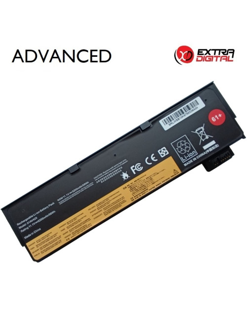Notebook battery LENOVO SB10K97583 01AV425, 5200mAh, Extra Digital Advanced