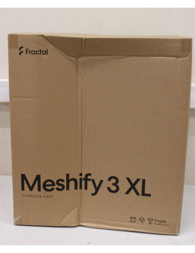 SALE OUT. Fractal Design Meshify 3 XL Black RGB TG Light Tint | SALE OUT. SALE OUT. Fractal Design Meshify 3 XL | Black RGB TG L