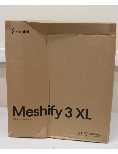SALE OUT. Fractal Design Meshify 3 XL Black RGB TG Light Tint | SALE OUT. SALE OUT. Fractal Design Meshify 3 XL | Black RGB TG L