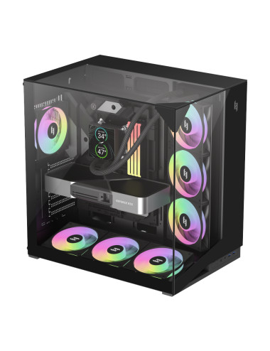 Gamemax Case | NEX C56 VC BK | ATX