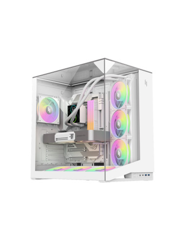 Gamemax Case | NEX C56 VC WH | ATX