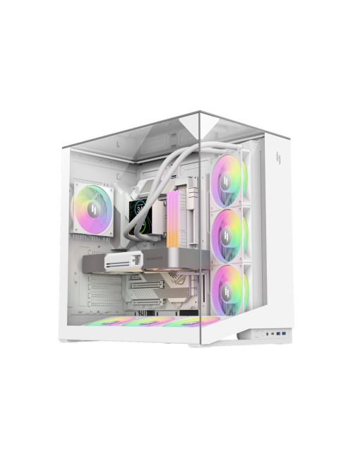 Gamemax Case | NEX C56 VC WH | ATX