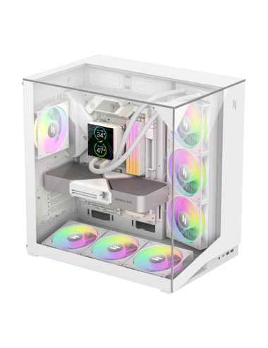 Gamemax Case | NEX C56 VC WH | ATX