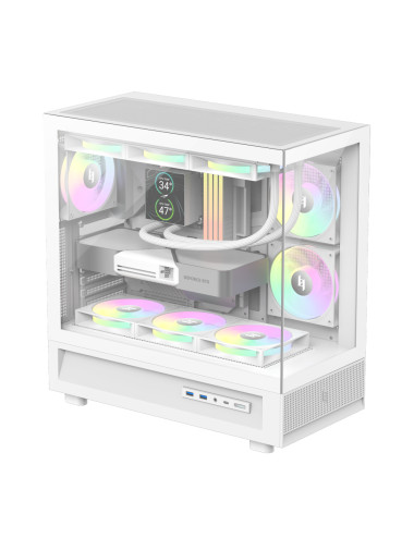 Gamemax Case | NEX C51 WH | ATX/BTF