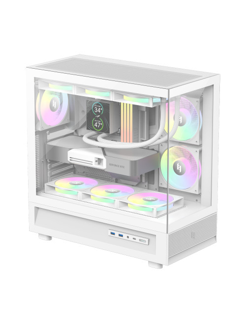 Gamemax Case | NEX C51 WH | ATX/BTF