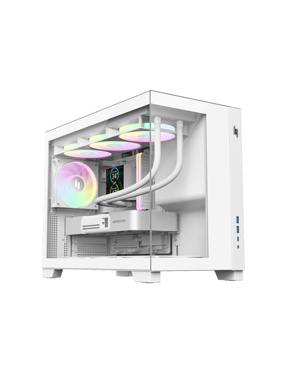Gamemax Case | NEX C33 WH | MATX/BTF
