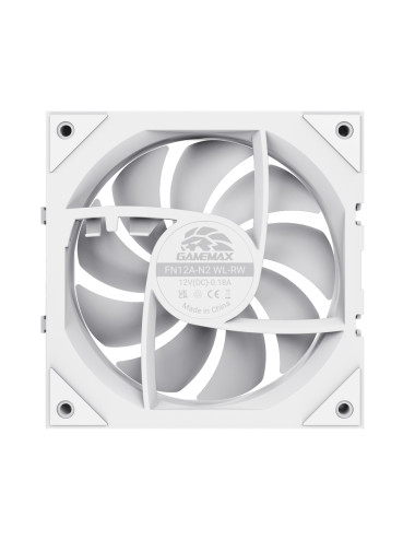 Gamemax FN12A-N2 WL-RW | Case fan | White