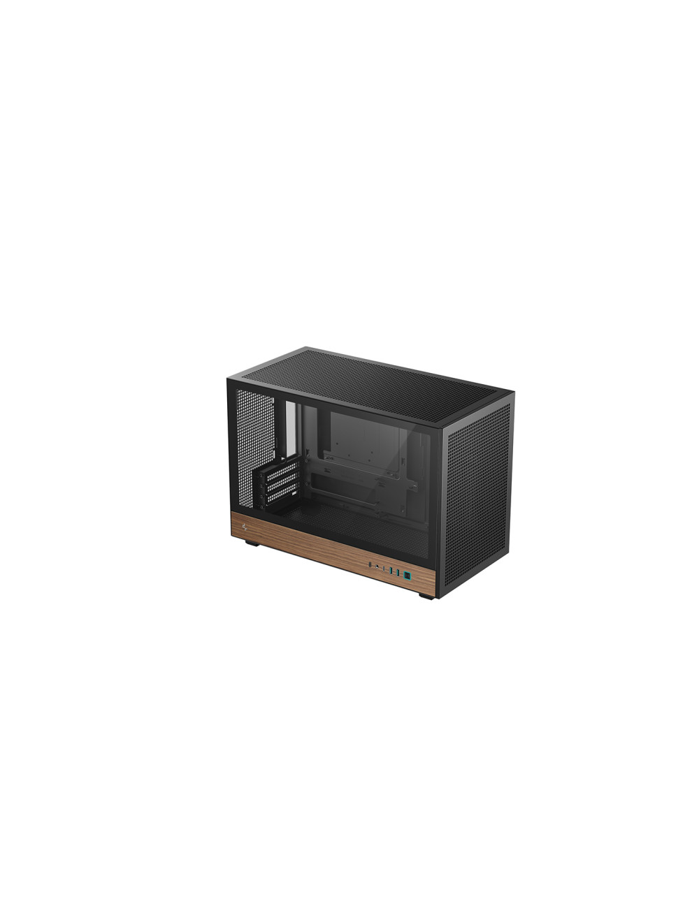 Deepcool Case | CH260 Wood | Black | Micro Tower