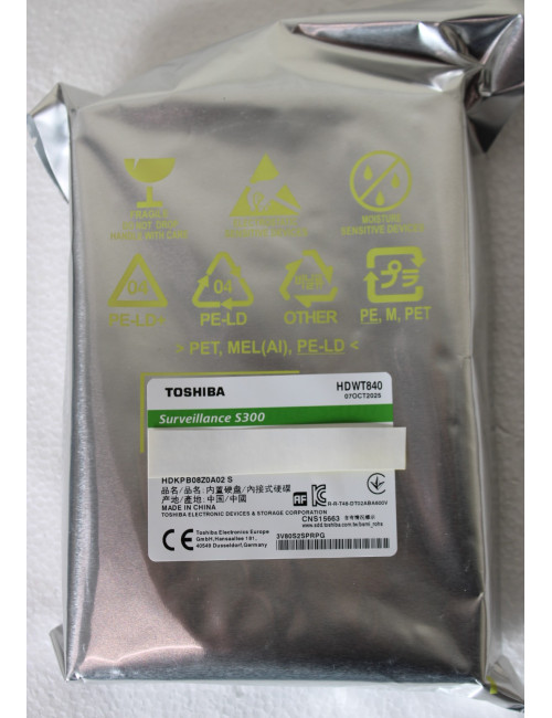SALE OUT. Toshiba S300 Surveillance Hard Drive 3,5" 4TB BULK/OEM | Toshiba REFURBISHED