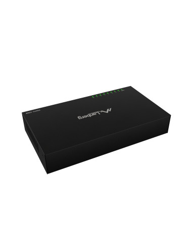Lanberg Switch 8x1GB/s Unmanagment Gigabit Ethernet Desktop 12V metal case | DSM1-1008