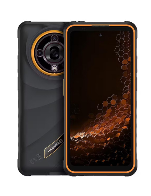 Hammer Iron 6 | Orange | 6.56 " | IPS | 1612 x 720 pixels | Mediatek | Dimensity 6300 | Internal RAM 6 GB | 128 GB | microSD | D