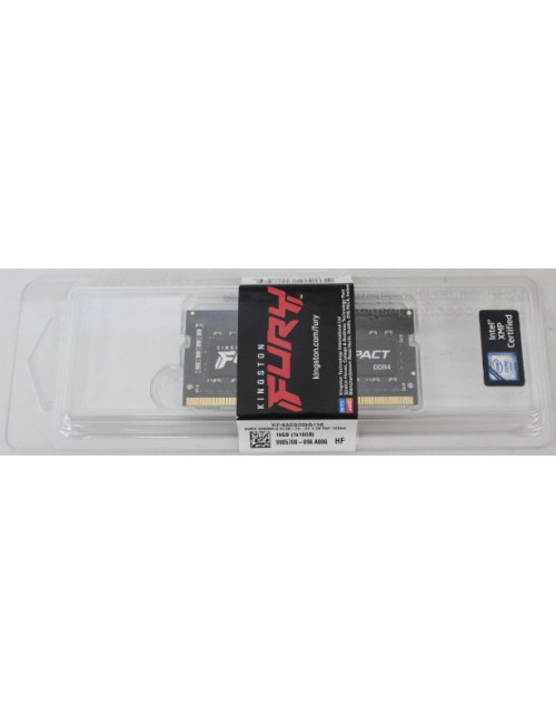 SALE OUT. Kingston Fury Impact | 16 GB | DDR4 | 3200 MHz | Notebook | Registered No | ECC No | UNPACKED
