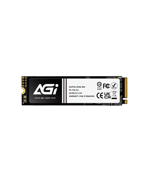 SSD|AGI|300xTBW rating|MTBF 1600000 h|Read speed 3000 MB/s|Write speed 1400 MB/s|NVMe Yes|PCI Express 3.0|M.2|512 GB|AGI512GIMAI