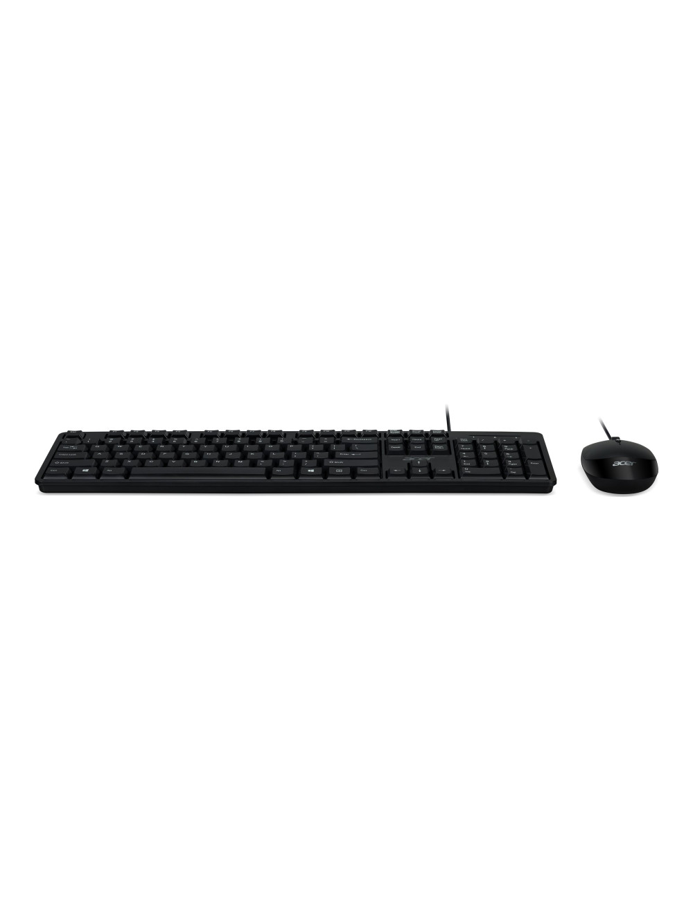 Acer Combo 100, AKW900 + AMW920 | Keyboard and Mouse Set | Wired | Mouse included | US International | Black | Retail Pack