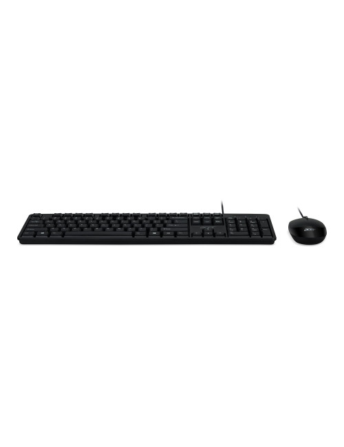 Acer Combo 100, AKW900 + AMW920 | Keyboard and Mouse Set | Wired | Mouse included | US International | Black | Retail Pack