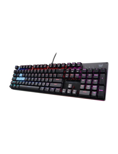 Acer Predator Aethon 303 | Keyboard | Wired | US | Kailh Blue | Black | Retail Pack