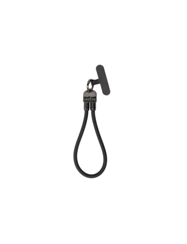 Lanberg USB-C M/M Lanyard/Keychain Cable, 0.3 m, 240 W | CA-CMCM-10LN-0003-BK
