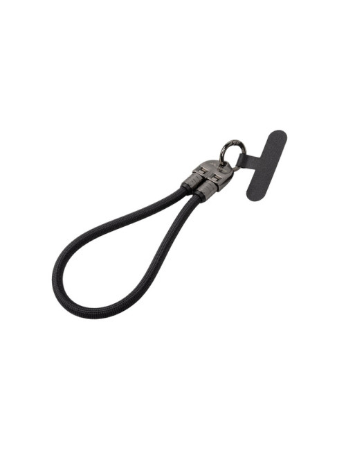 Lanberg USB-C M/M Lanyard/Keychain Cable, 0.3 m, 240 W | CA-CMCM-10LN-0003-BK