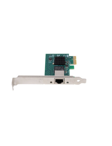 Lanberg | PCI-Express to RJ45 Ethernet Adapter network card PCI-E X1 1X RJ45 2.5GB Low profile | PCE-25GB-001