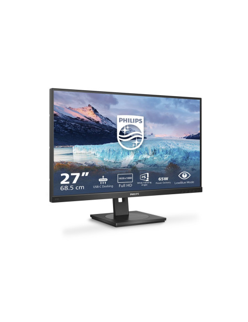 Philips | LCD Monitor | 273S1/00 | 27 " | IPS | FHD | 16:9 | 75 Hz | 4 ms | 1920 x 1080 | 300 cd/m | HDMI ports quantity 1