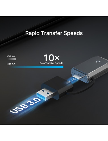 TP-LINK BE6500 Tri-Band Wi-Fi 7 Mini Wireless USB Adapter | Archer TBE400U | 2.4 GHz, 5 GHz, 6 GHz | 802.11ax | MU-MiMO No | no 