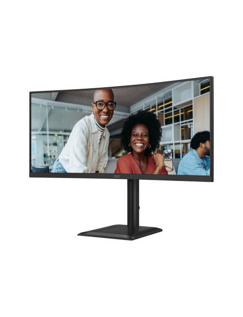 AOC CU34E4CV | 34 " | VA | 21:9 | 120 Hz | 4 ms | 3440 x 1440 pixels | HDMI ports quantity 2 | Black
