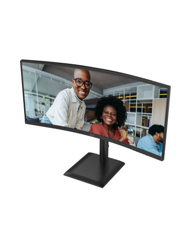 AOC CU34E4CV | 34 " | VA | 21:9 | 120 Hz | 4 ms | 3440 x 1440 pixels | HDMI ports quantity 2 | Black