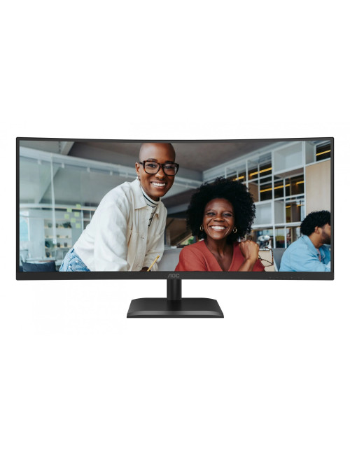 AOC CU34E4CV | 34 " | VA | 21:9 | 120 Hz | 4 ms | 3440 x 1440 pixels | HDMI ports quantity 2 | Black