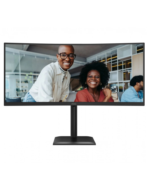 AOC CU34E4CV | 34 " | VA | 21:9 | 120 Hz | 4 ms | 3440 x 1440 pixels | HDMI ports quantity 2 | Black