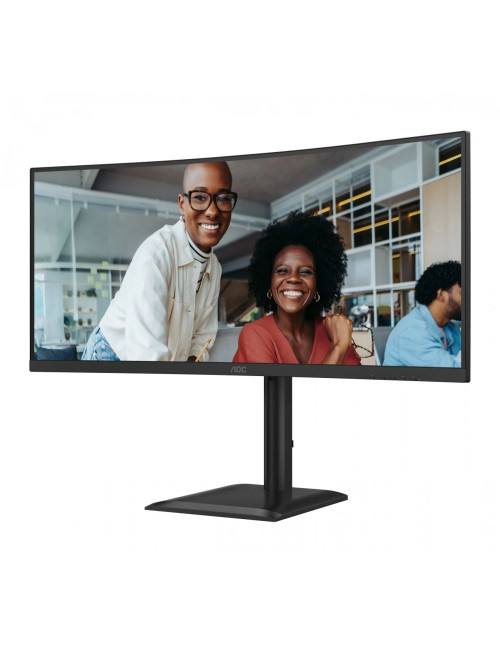 AOC CU34E4CV | 34 " | VA | 21:9 | 120 Hz | 4 ms | 3440 x 1440 pixels | HDMI ports quantity 2 | Black