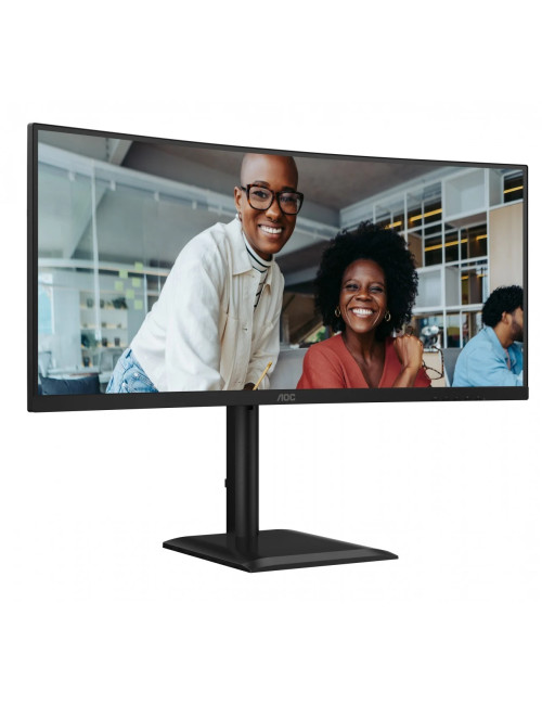 AOC CU34E4CV | 34 " | VA | 21:9 | 120 Hz | 4 ms | 3440 x 1440 pixels | HDMI ports quantity 2 | Black