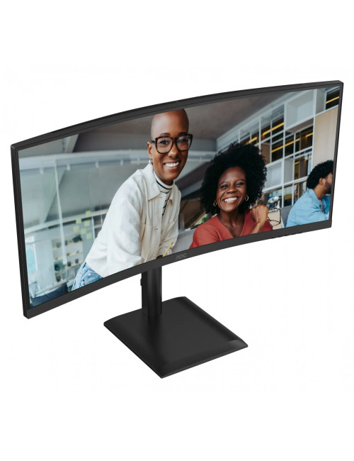 AOC CU34E4CV | 34 " | VA | 21:9 | 120 Hz | 4 ms | 3440 x 1440 pixels | HDMI ports quantity 2 | Black