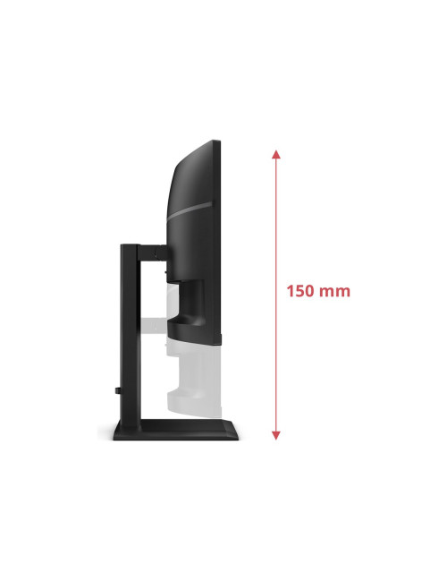 AOC CU34E4CV | 34 " | VA | 21:9 | 120 Hz | 4 ms | 3440 x 1440 pixels | HDMI ports quantity 2 | Black