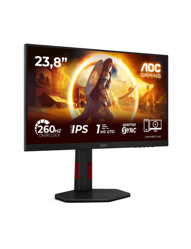 AOC 24G4ZRE | 24 " | Fast IPS | FHD | 16:9 | 240 Hz | 1 ms | 1920 x 1080 pixels | 300 cd/m | HDMI ports quantity 2 | Black