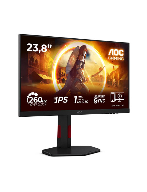 AOC 24G4ZRE | 24 " | Fast IPS | FHD | 16:9 | 240 Hz | 1 ms | 1920 x 1080 pixels | 300 cd/m | HDMI ports quantity 2 | Black