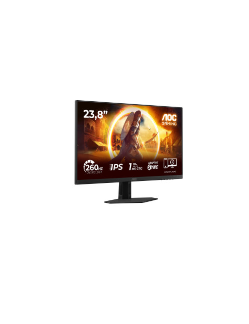 AOC 24G4ZRE | 24 " | Fast IPS | FHD | 16:9 | 240 Hz | 1 ms | 1920 x 1080 pixels | 300 cd/m | HDMI ports quantity 2 | Black