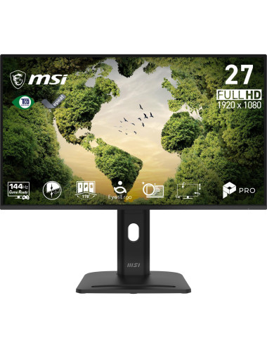 LCD Monitor|MSI|27 "|1920 x 1080 pixels|Full HD|Native aspect ratio 16:9|LCD|Flat|PROMP275PGNE14