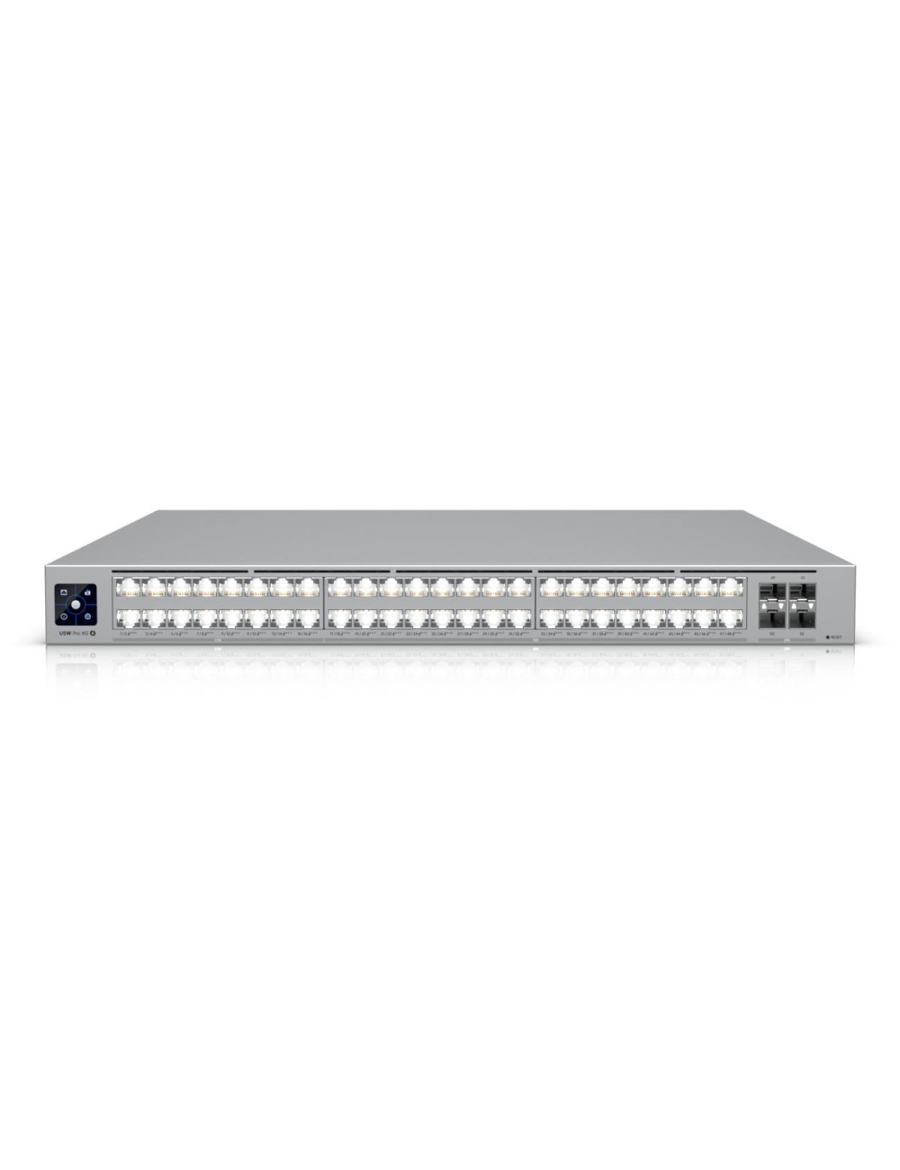 Switch|UBIQUITI|Ubiquiti UniFi Pro XG 48 PoE|Switch type Managed|Switch layer L3|Rack mounting Yes|Stackable Yes|Form factor 1U|